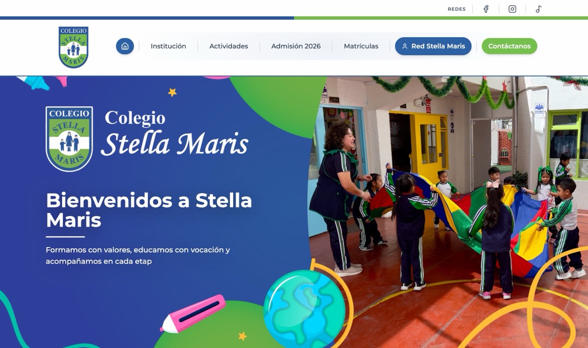 Captura de Colegio Stella Maris
