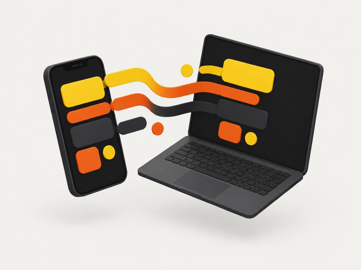 Ilustración de Aplicaciones web y móviles